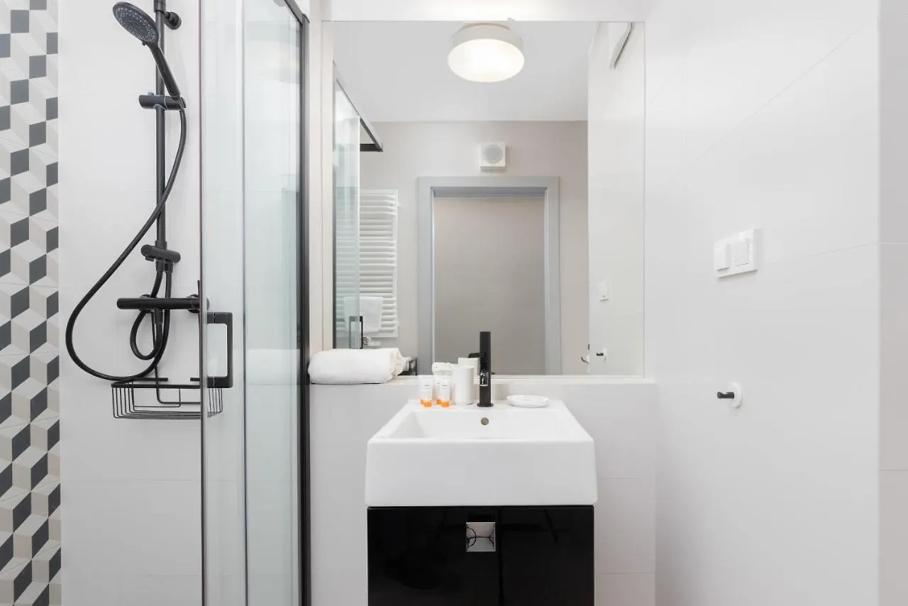 شقة Slaska Studio With Parking & Gym Business District Gdansk By Noclegi Renters