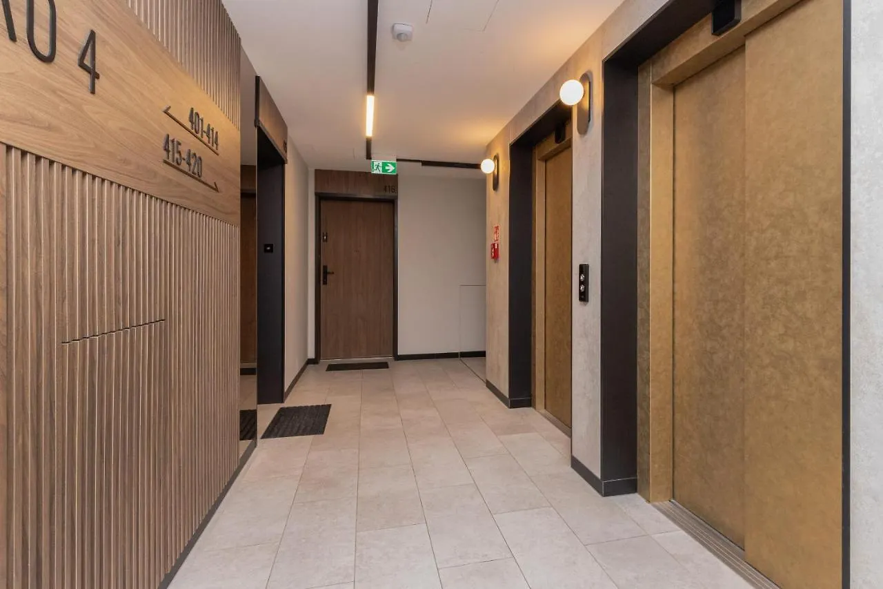 شقة Slaska Studio With Parking & Gym Business District Gdansk By Noclegi Renters بولندا