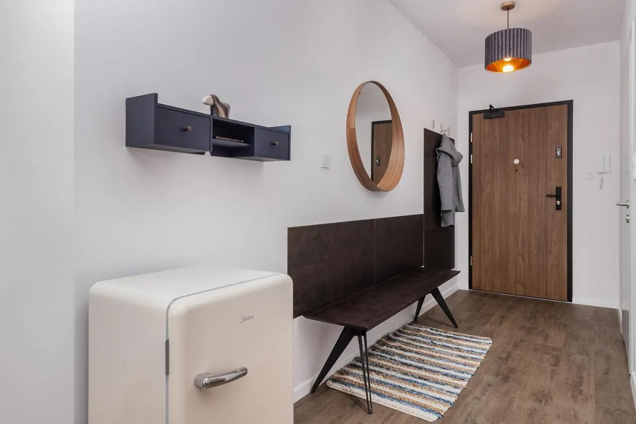 شقة Slaska Studio With Parking & Gym Business District Gdansk By Noclegi Renters